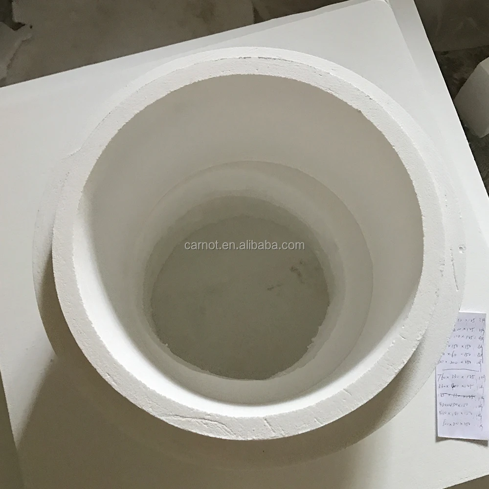 Insulating special shape vacuum formed ceramic fiber