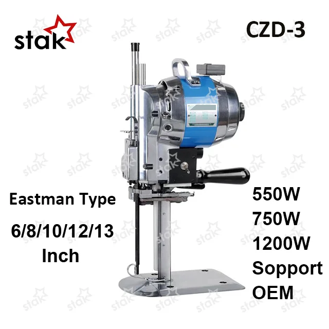 CZD 3 Eastman Straight Knife Automatic cutting machine Eastman 625 627x 629 CZD-3 cloth fabric cutter