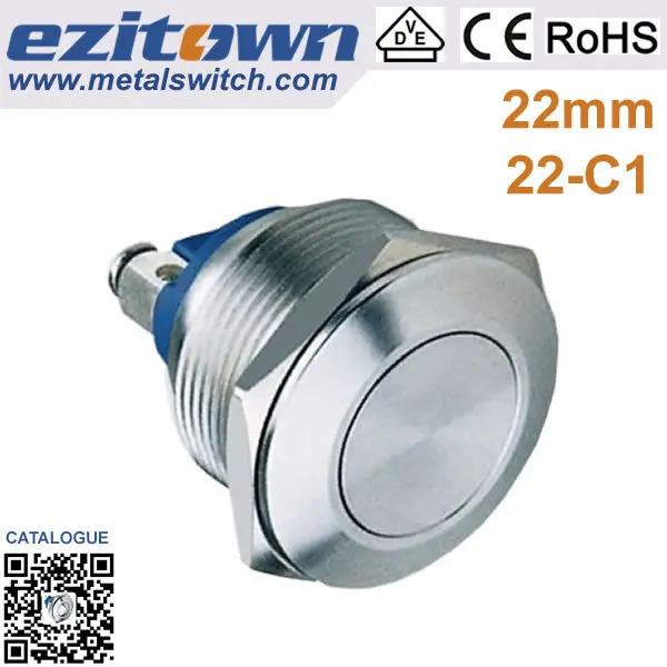 price cheaper than other supplier mounting 22mm in stainless steel switch output