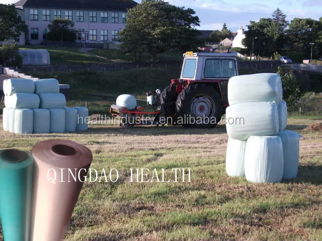 5 слоев силосная пленка, силоса листа