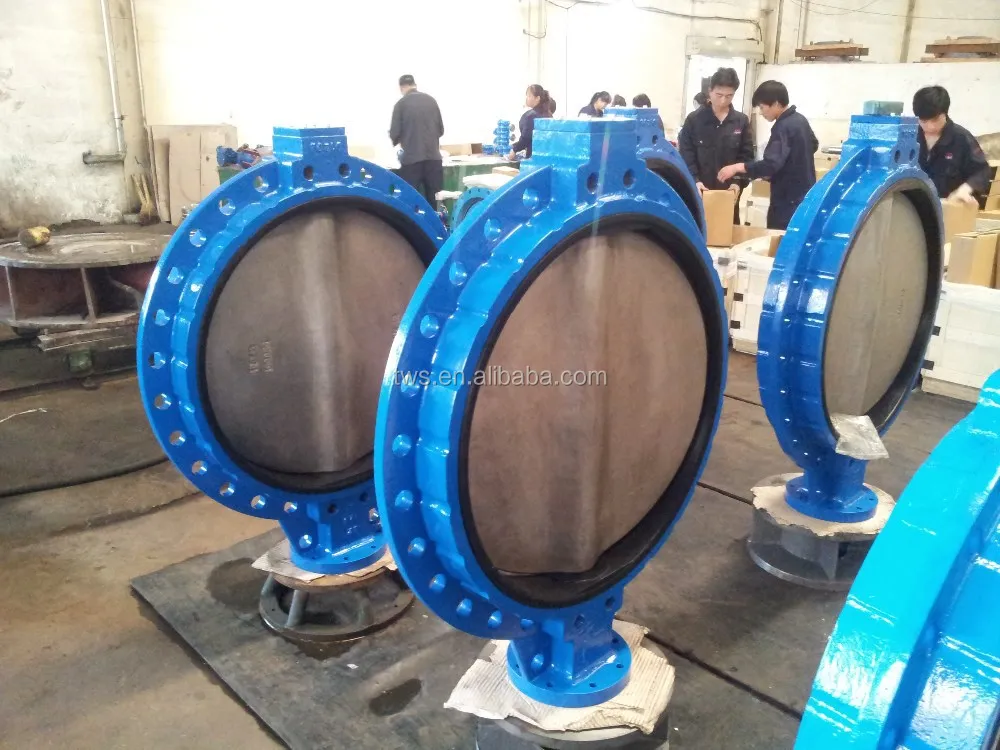 DN600 TWS Producing Marine Steel Butterfly Valve