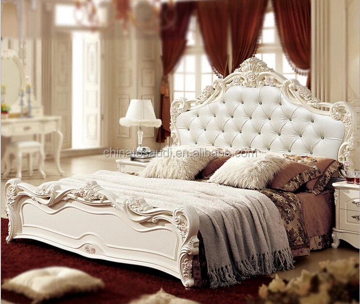 2015 Promotion antique hand carved furniture/bed room antique hand carved furniture
