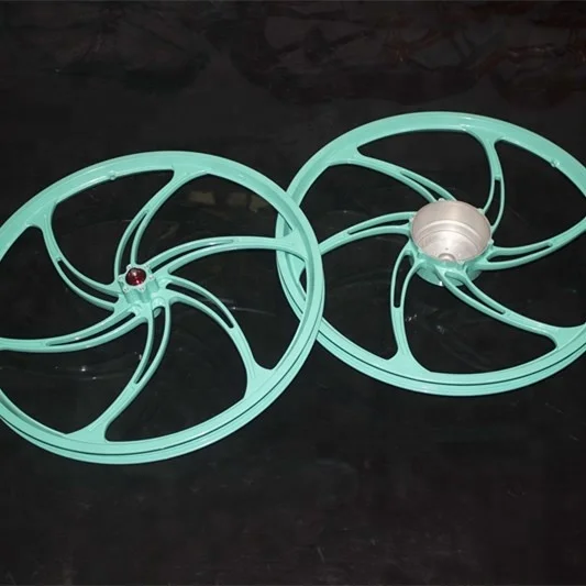 Factory direct  24 inch magnesium alloy integral wide electric wheel for bicycle