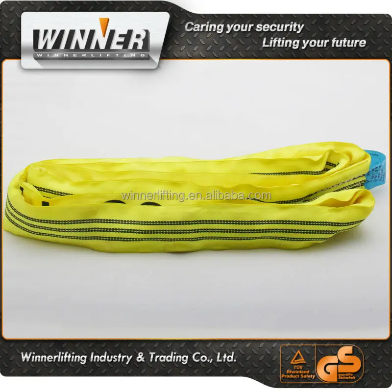 Цена от производителя синтетический круглый стропы