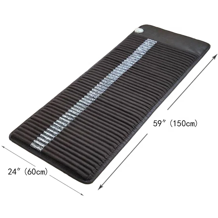 Full body mssager Amethyst crystal Heating Mattress