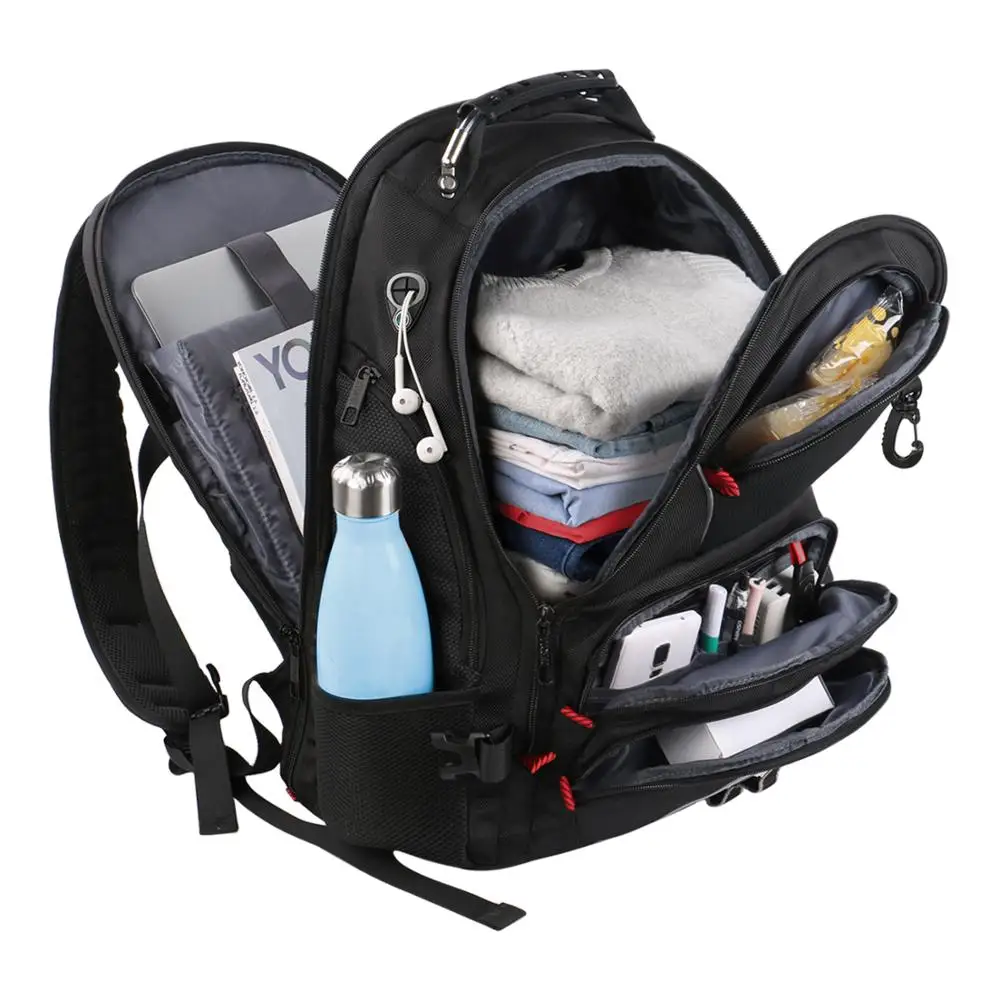 50L Custom color anti theft large outdoor hiking black anti theft pro dlx 5 tectonic pft solo laptop backpack gray 17.3 for men