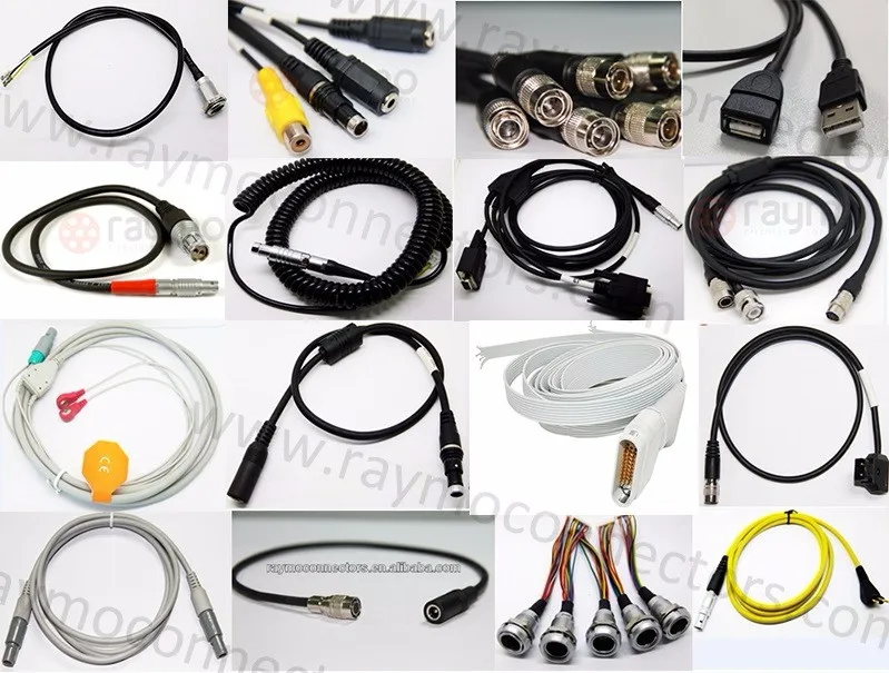 DB9  to BNC  metal connector cables