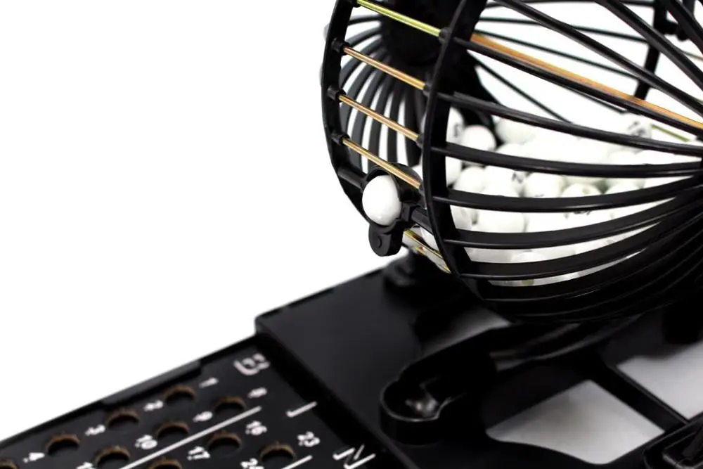 Bingo Machine Cage Game Set - Includes Balls for Classic Bingo Fun