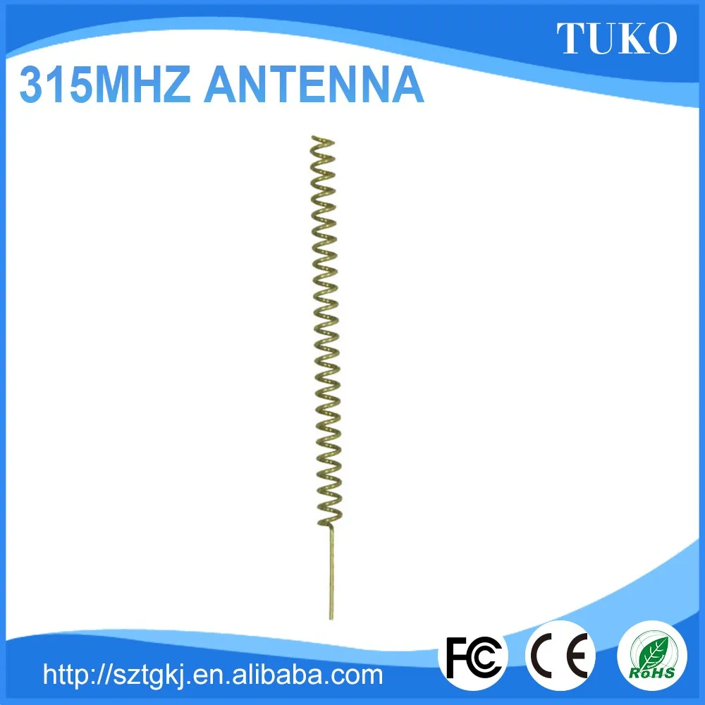 Микроволновая печь 433 МГц/315 МГц/868 МГц/915 МГц/2.4 ГГц внутренняя пружина антенны