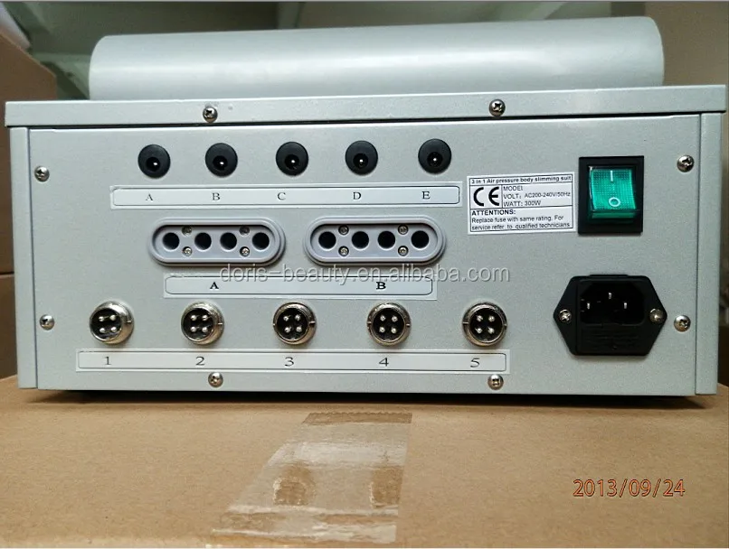 Slim sauna suit air pressure leg massager/lymphatic drainage equipment/far infrared therapy body suit with blanket DO-S04-2