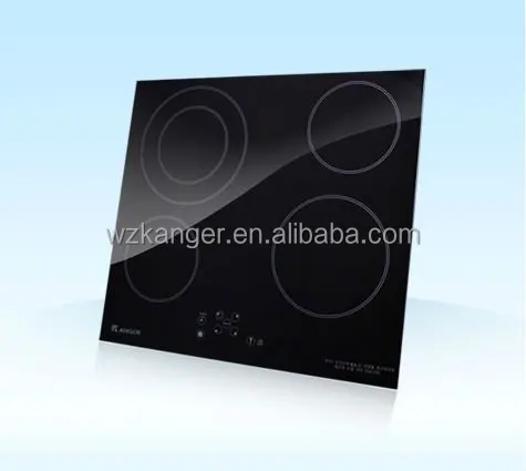 
2018 Kanger induction cooker parts of thick black ceramic glass 