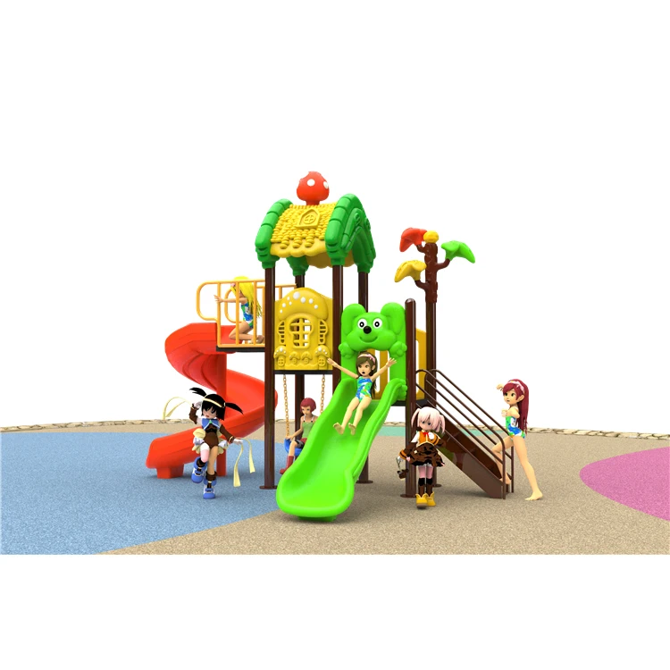 Colorful Slide Tude Amusement Park Equipment