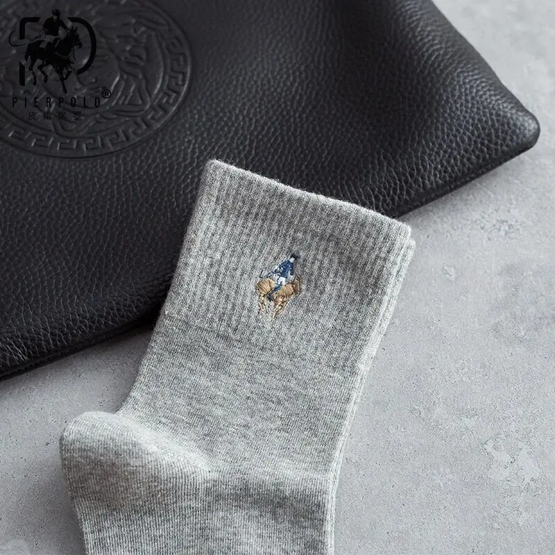 PIER POLO wholesale custom socks combed cotton sports meias basketball hockey football Chaussette bulk colored socks