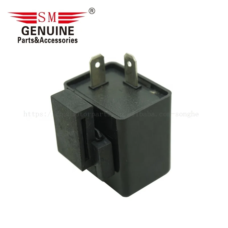 Motorcycle flasher relay 12v for Honda NXR125 125cc NXR 125 2 PIN 12V DC DESTELLADOR motorcycle spare parts and accessories