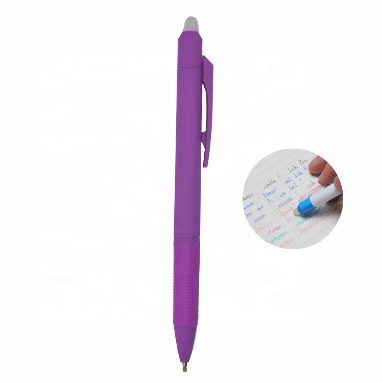 Professional factory supply plastic eco-friendly erasable pens japan technology