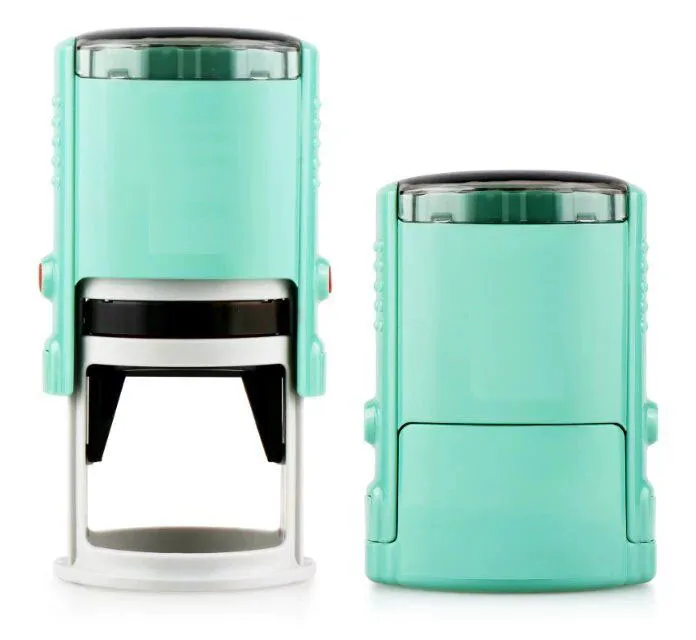 factory direct sale different sizes round self inking stamp round stamp