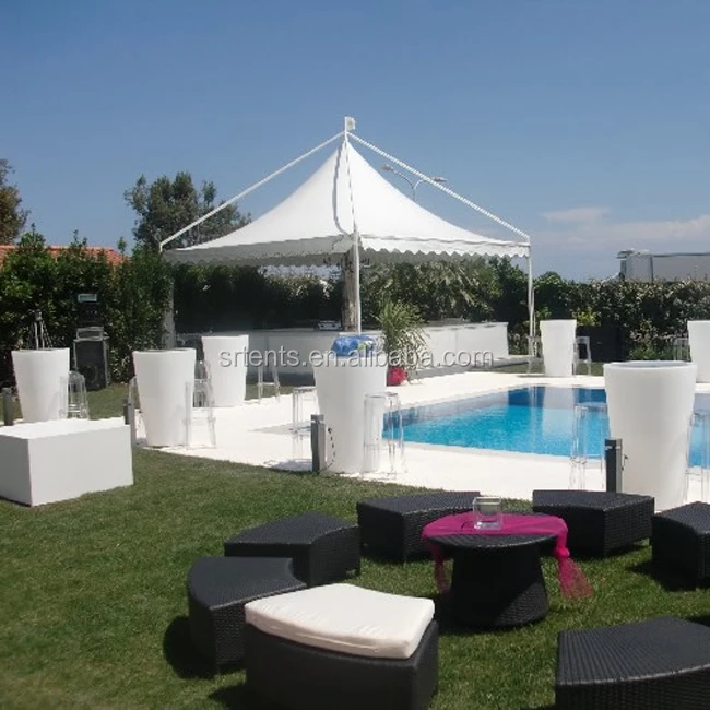 
Luxury aluminum marquee high peak white waterproof gazebo garden wedding pagoda canopy style tent for multi-purpose 