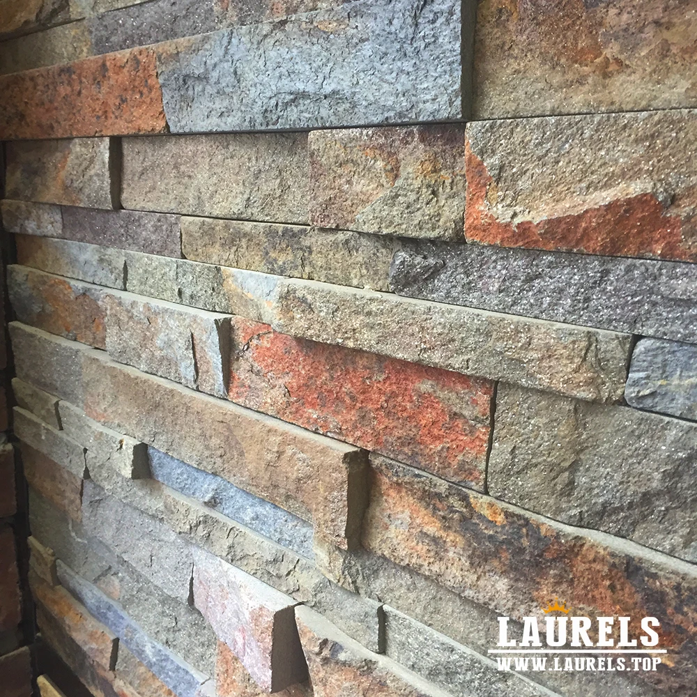 
Rough Rusty Natural Culture Split Stone for Home Decoration 