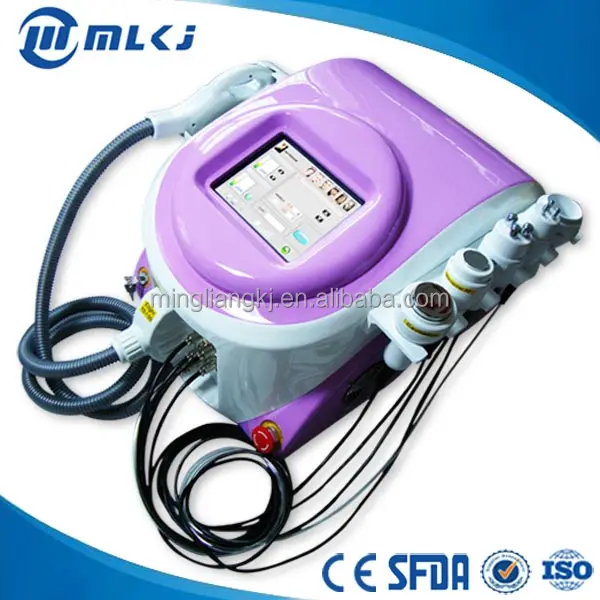 CE 6 in 1 elight ipl, rf cavitator hair removal slimming salon machine