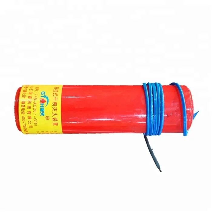 Super safeguarded fire extinguisher for car