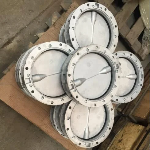 Valve Principle Wafer Butterfly Valve Pneumatic for Cement Silo