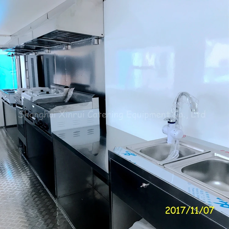 Мобильные тележки для продажи еды в киоске завтрака на открытом