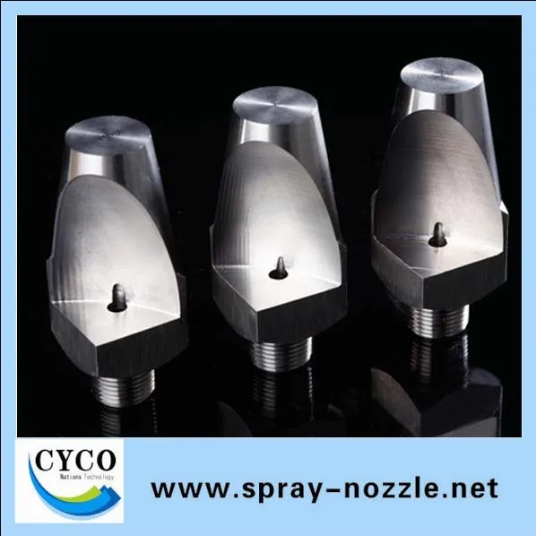
Deflection washing nozzle, flat fan spray nozzle,veejet water spray nozzle 