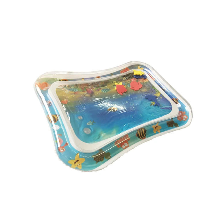 Лидер продаж на Amazon, детский надувной водяной коврик для детей с эффектом стимуляции живота