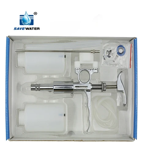 5ml veterinary automatic vaccinator syringe for poultry livestock vaccine pistol