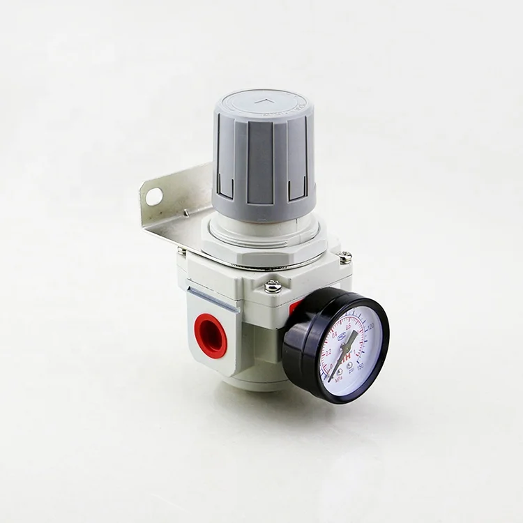 SMC Type AR2000-02 1/4 air source treatment unit pneumatic air pressure regulator with gauge