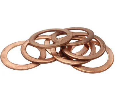 Ассортимент метрических медных шайб