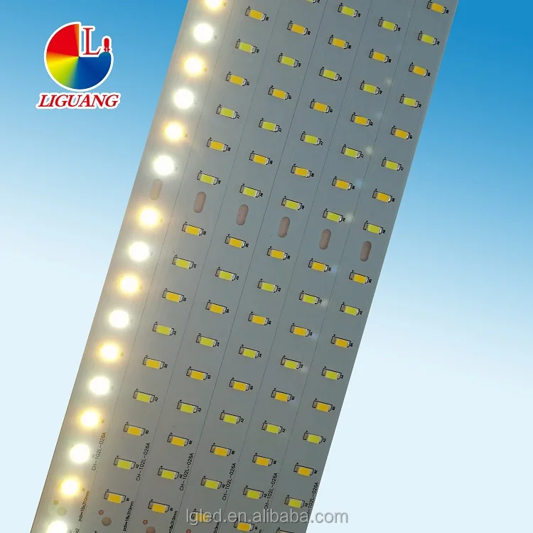 wholesale double color high quality aluminum tube pcb board with SMD 5730 LED chip