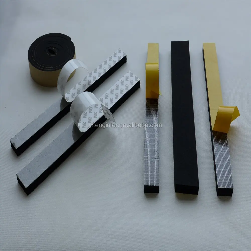 EPDM Foam Gasket Roll Strip with Different Tapes