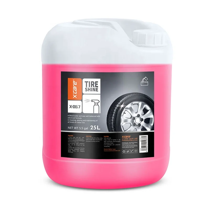Car Tire Washing Polishing Agent Liquid Big Volume Tire Shine 25L