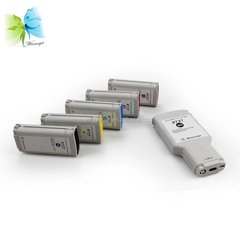 For Hp727# Compatible Ink Cartridge for Hp Designjet T920/930/1500/1530/2500/2530 for Hp 727# Ink Cartridge