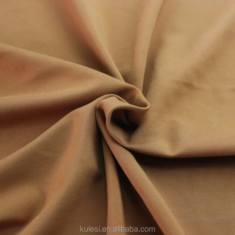 
China suppliers 40S rayon nylon spandex knitted roma fabrics suits 380/400/420GSM cheap healthy and Pilling Resistance 