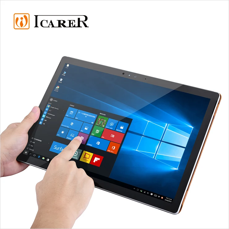 ICARER Genuine Leather Case for Microsoft Surface Book Detachable Flip Cover with Stand Function