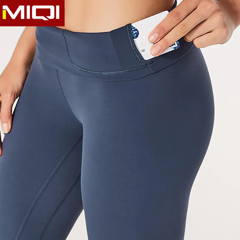 Ruffle sexy girls yoga capri pants v back for gym wear