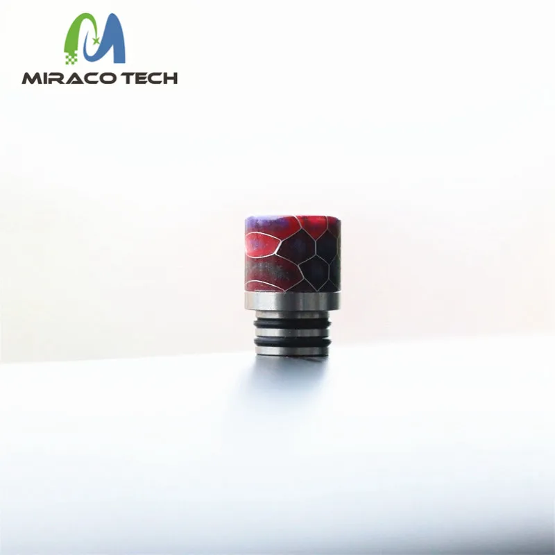 
Foggyman Epoxy Resin Drip Tip Head Vape Mouthpiece 510 drip tip for E Cigarette Petri V2 Petri V3 RDA Atomizer tank 