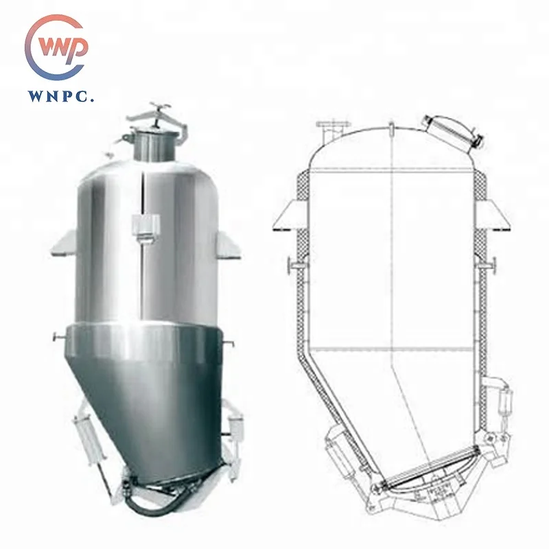 Stainless steel industrial fermentation reactor