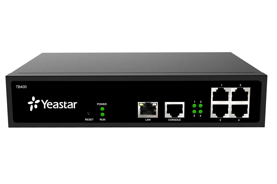 Programmable TE/NT Modes TB200 Yeastar BRI VoIP Gateway
