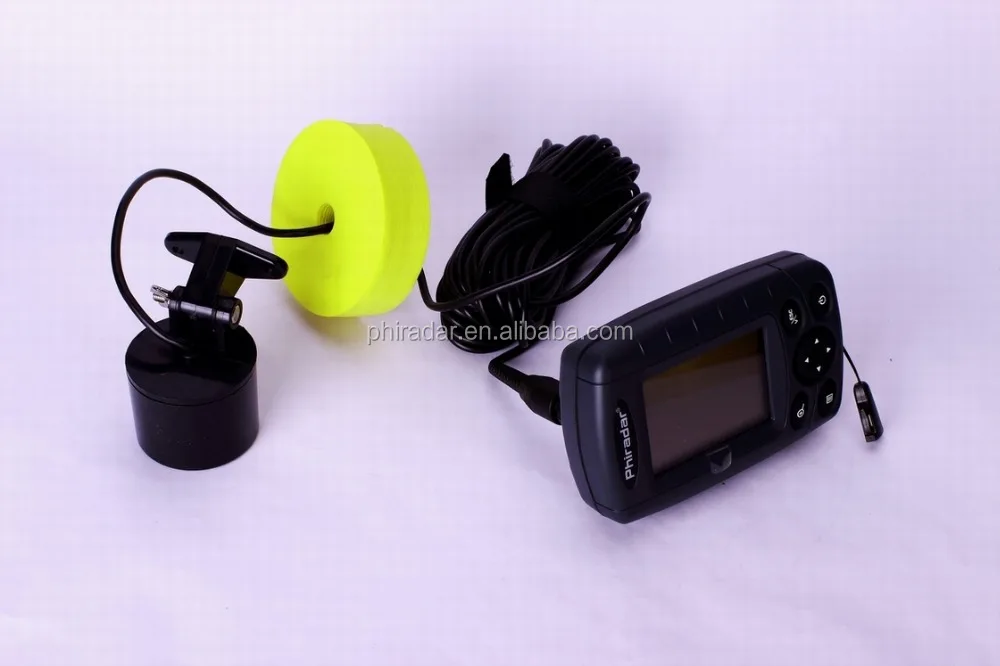 
HD carp fishing sonar fish detector, echo sounder and fish finder 