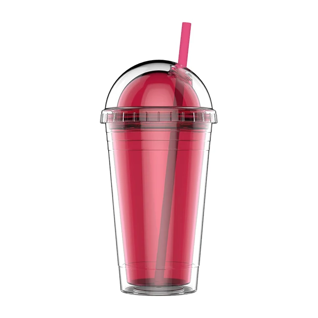 Factory Cup Plastic Tumbler Double Wall Acrylic Mug With High Quality