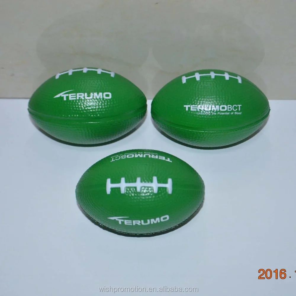 rugby stress ball pu rugby ball pu soft toy