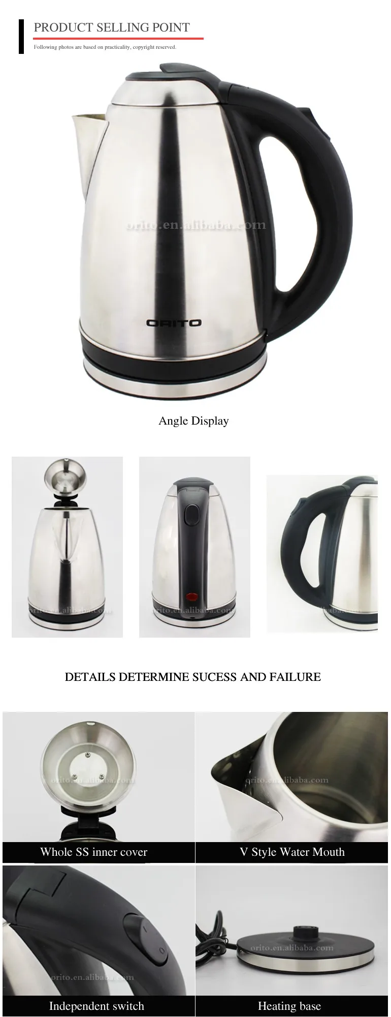 
Hotel kettle tray set tea pot tea kettle 