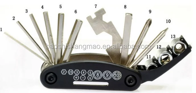 
professional bicycle tools,multi wrench,bicycle multi wrench 