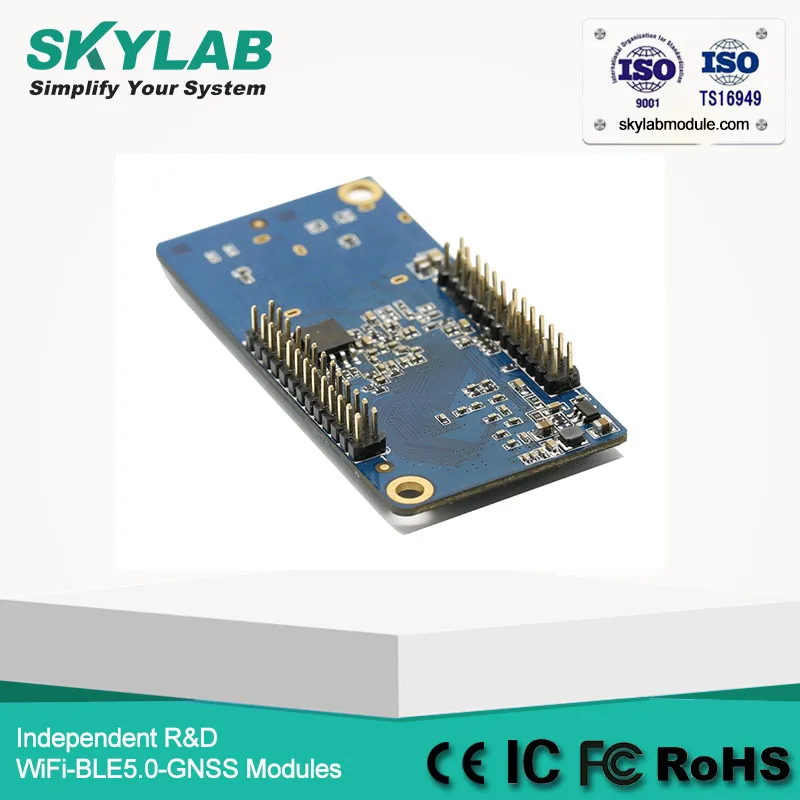 SKYLAB IEEE 802.11b/g/n 2x2 300Mbps Wlan SKW77+27dBm MT7620A Small Wi-Fi Module