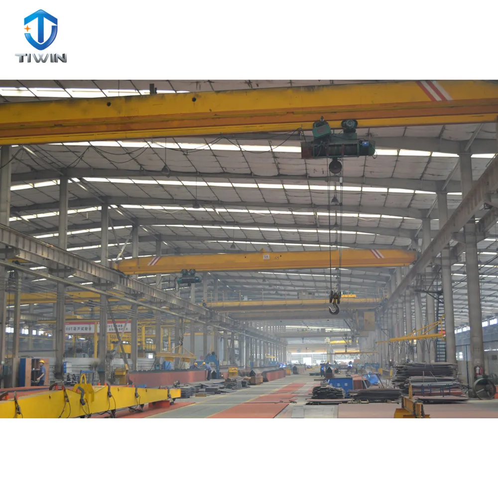 
Rail traveling hoist lift 15tsingle girder overhead crane 