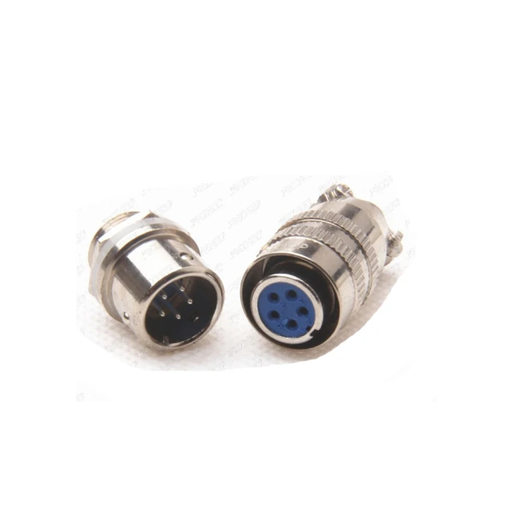 XS12 type Electrical Round plug Metal quick Electrical connector