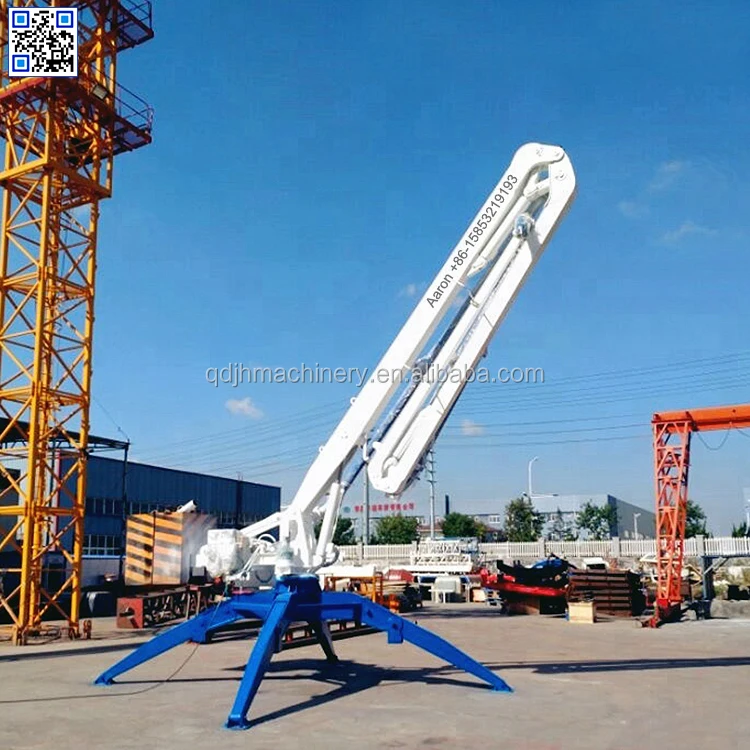 
China manufacturer 15meters mobile hydraulic concrete placing boom with factory price 